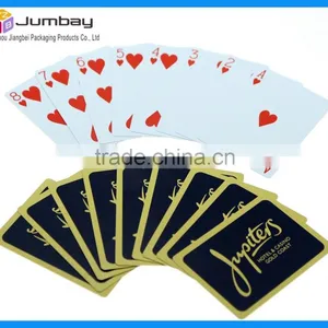 Gold Ink Plastic Playing Cards thumbnail-3
