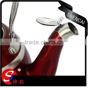 Mouth Whistle Process Iranian Samovar Stainless Steel Red Whistling Tea Kettles Quality Choice thumbnail-5