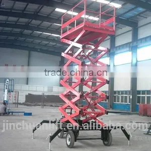 1.35~11m, 0.3 Ton Scissor Lift Platform for Wheelchair /mobile Lift Platform /stationary Scissor Lift Platform thumbnail-2