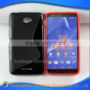 2015 S Line Wave Design Tpu Cases for Xperia E4 thumbnail-4