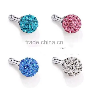 Luxury Mobile Phone Diamond Dust Plugs For IPhone 6 Plus thumbnail-1
