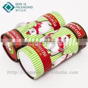 Custom Fancy Christmas Gift Cylindrical Tube Box thumbnail-3