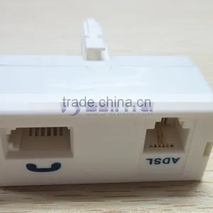 ADSL Micro Filter for Use With UK BT/TalkTalk/PlusNet Broadband ADSL Router thumbnail-2