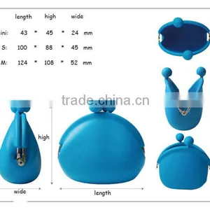 Hot Selling Silicone Rubber Change Purse Silicone Purse thumbnail-6