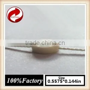 China Quality String Seal Tag, Hang Tag String, Garment Plastic Seal Tag Beige Seal Tag Metal Beads String Curtain thumbnail-1