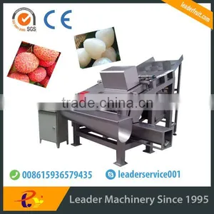 Leader Economical and High-efficiency Litchi Peeling Machine With CE&ISO thumbnail-2