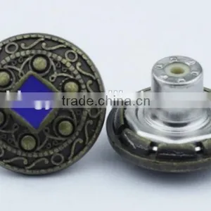 Sedex Audited Factory Metal Jeans Button For Jacket and Jeans Clothes thumbnail-3