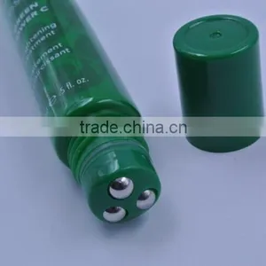 15ml Lip Gloss Container With Three Ball Insert,cosmetic Flexible Tube Packaging Quality Choice thumbnail-1