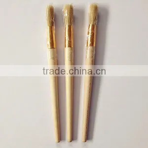 Wholesale Bristle Wooden Handle Paint Brush Set Paint Brush thumbnail-6