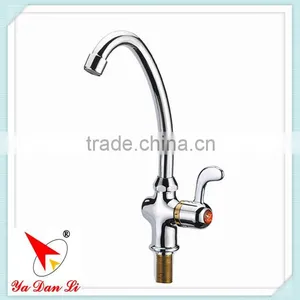 Chrome Finish Single Handle Kitchen Faucet thumbnail-4