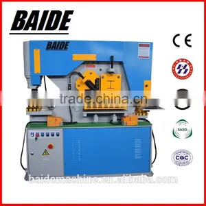 BAIDE Brande Multi-functional Ironworker for Sheet Metal Punching/shearing/ Cutting/bending thumbnail-1