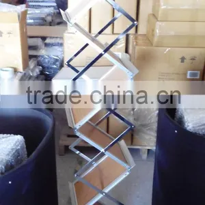 Zigzag A3/A4 Wood Magazine Rack Brochure Holder thumbnail-2