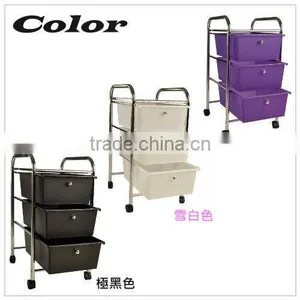 For 3 Plastic Drawer Cart thumbnail-2