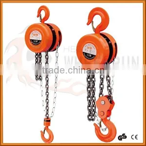 Construction Material HSZ Round Type 5 Ton 3M Hand Operated Chain Block thumbnail-2