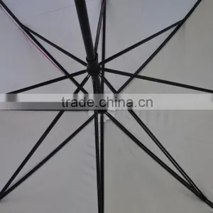Auto Open High Quality Silver Coated UV Protective Cheap Promotional Custom Stick Umbrella thumbnail-3