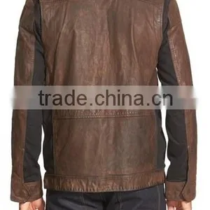 Black Pocket Turkish Leather Jacket thumbnail-2