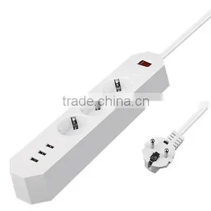 PCT Certification Passed Socket,Multiplug Universal Adapter ,eu Charger With Socket thumbnail-4