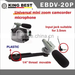 Kingbest EBDV-20P Stereo Video Shotgun Mic Microphone For Nikon/Canon Camera DV Camcorder thumbnail-4
