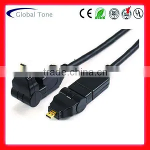 GT3-12X22 Best Price HDMI Cable With High Speed 360deg Rotatable thumbnail-1