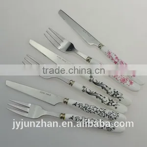 Fruit Fork Knife Sets With Nice Ceramic Handle and Competitive Price thumbnail-1