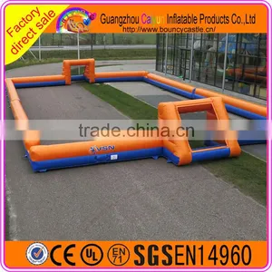 2016 Hot Outdoor Inflatable Sport Games Football Field/ Pitch for Adults thumbnail-5