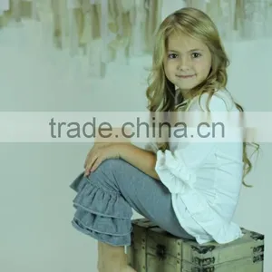 Wholesale Long Sleeve Ruffle Tank Top for Girls From Guangzhou City thumbnail-3