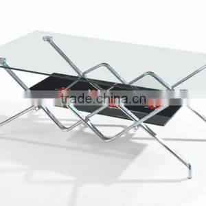 2015 OSHUJIAN Bent Glass Coffee Table SJ119 thumbnail-2