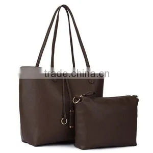 Fashion Popular Ladies pu Leather Shoulder Bag With Mini Bag thumbnail-2