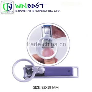 2015 Wholesale Magnifying/magnifier Nail Clipper With Nice Appearance thumbnail-1