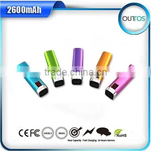 Alumimum 2600mAh Number Indicator Promotional Powerbank thumbnail-1