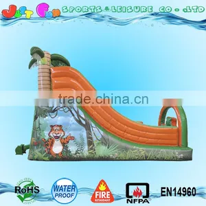 Cheap Inflatable Slide Tiger Theme for Children Garden for Sale thumbnail-2