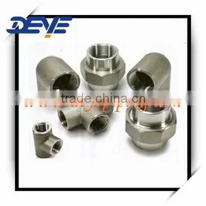DIN Standard Forged Fittings Union Tee and Elbow thumbnail-1