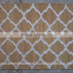 Hemp Metallic Rugs thumbnail-1