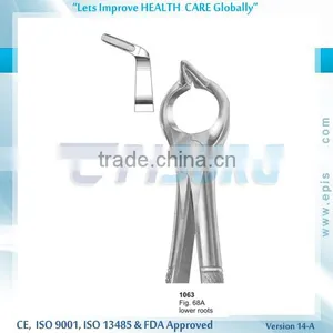 Extraction Forceps, Lower Roots, Fig 68A, Periodontal Oral Surgery thumbnail-1