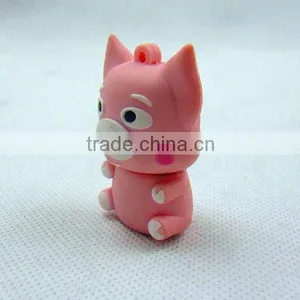 Super Lovely Pink Pig Shape USB Flash Drive USB Modern thumbnail-1