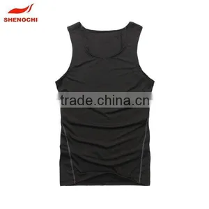 Simple Design Comfortable High Quality Custom Wholesale Gym Singlets thumbnail-1