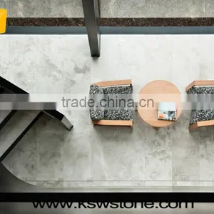 Ivory Grey Natural Limestone Tiles Cross Cut Vein Cut Antique and Polished thumbnail-5
