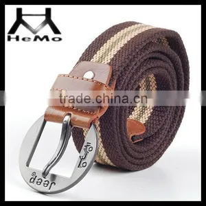 High Quality 100% Cotton Canvas Military Belt With Multicolor for Wholesale thumbnail-1