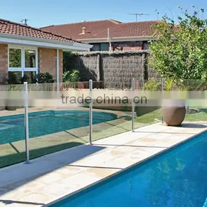 1265mm High Balcony Glass Railing Aluminum Post thumbnail-5