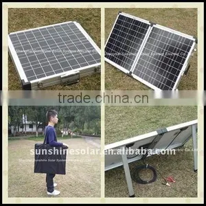 80W Folding Solar Panel Kit/Portable Solar Kit/Folding Kit thumbnail-1