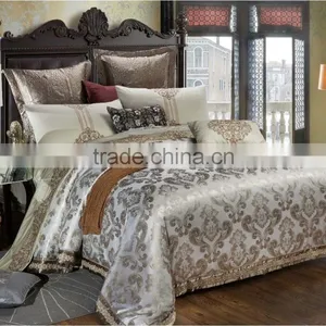 Jacquard Fabric Duvet Cover Bedding Set thumbnail-1