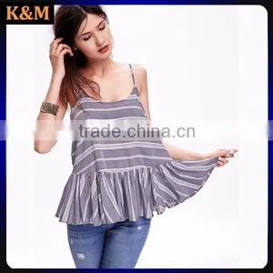 Soft Peplum Cami for Women Cami Clothing thumbnail-1