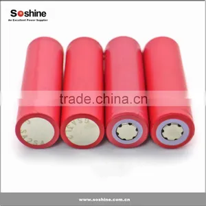 Genuine SANYO 18650 3.7V 2600mAh Rechargeable Battery - Red thumbnail-2
