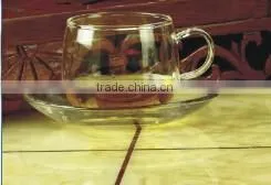 High Quality Drink Glass Cup Match Heat-resistant Coffee Pot 250ml/2200ml thumbnail-1