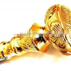 DESIGNER BRASS WALKING CANES-DECORATIVE WALKING CANES-VINTAGE STYLE CANES Wk1167 thumbnail-4