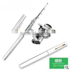 1 Meter Pen Style Fishing Rod Spinning Wheel Portable Mini Pen Fishing Rod Pole Kit H3 thumbnail-5