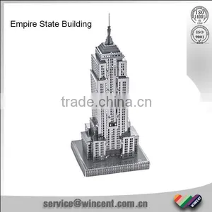 High Quality Product Empire State Building Metal Jigsaw Puzzle Games thumbnail-1