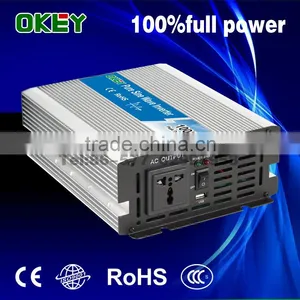 CE RoHS Approved OPIP-1000-2-24 Pure Sine Wave 1000w 24v Power Inverter 220v With LED Display thumbnail-1