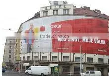 Unisign Good Quality Advertisement Banner Printing Material Pvc Coated Polyester Mesh Fabric thumbnail-5