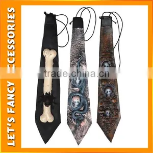 2016 New Custom Halloween Necktie Scary Party Neckwear thumbnail-3